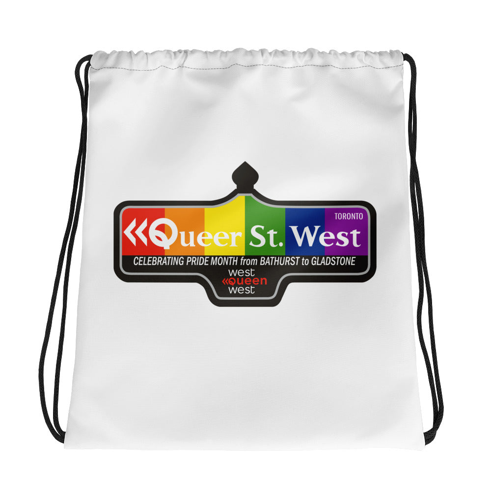 Queer St. West Drawstring bag